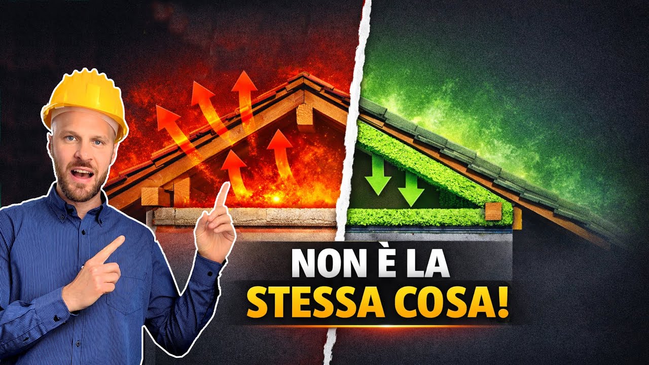ISOLAMENTO del TETTO vs SOTTOTETTO: cosa cambia davvero