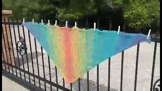illusion knitting butterfly