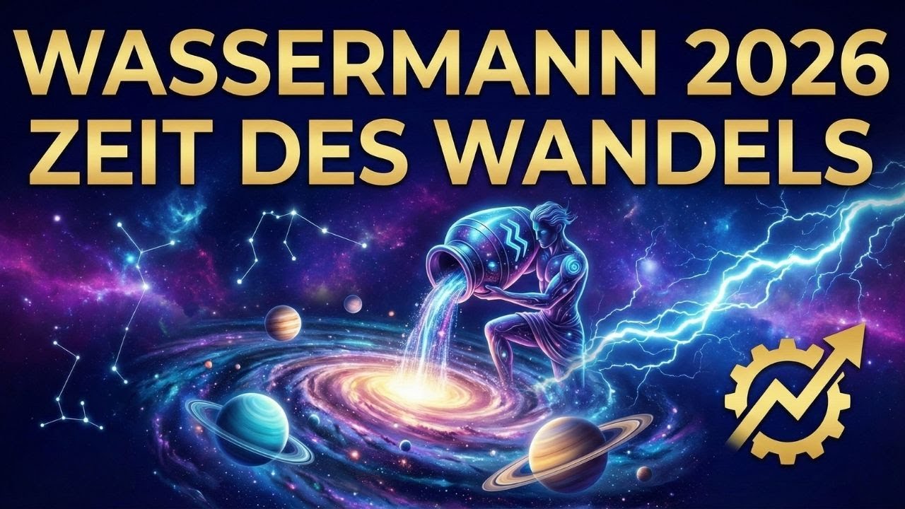 Wassermann Horoskop 2026 Jahreshoroskop Chancen Wandel Erfolg