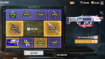 BUYING FULL GALACTIC DUO LUCKY DRAW | LEGENDARY BK57 SPACE RACE & LEGENDARY CORDITE ZERO G | CODM