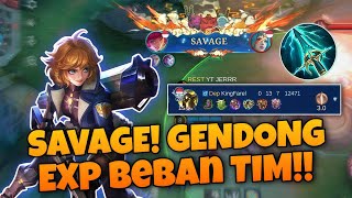 SAVAGE + 20 KILL!! GENDONG EXP BEBAN TIM! BUILD BEATRIX TERSAKIT 2026! MLBB