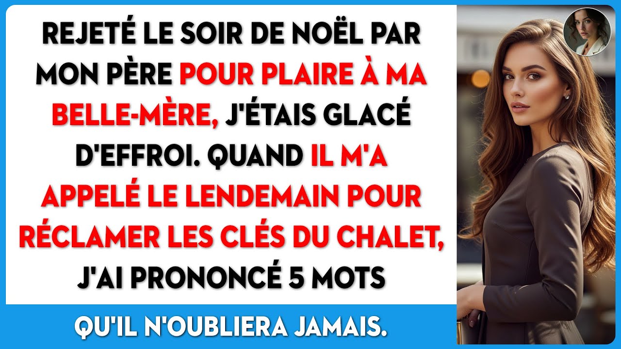 Mon père m'a exclue de Noël pour ma belle-mère. Mais mes mots ont tout bouleversé.