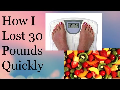 How I lost 30 Pounds Quickly!