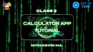 Build a Talking Calculator in MIT App Inventor | Class 3