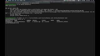 Don't expose docker.sock into container