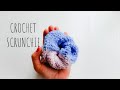 HOW TO CROCHET SCRUNCHIE/ EASY/UNIQUE#crochetscrunchie#howto#easy#Unique