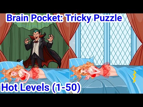 Brain Pocket: Tricky Puzzle Gameplay (Hot Levels 1-50) || Brain Story || Brain Test