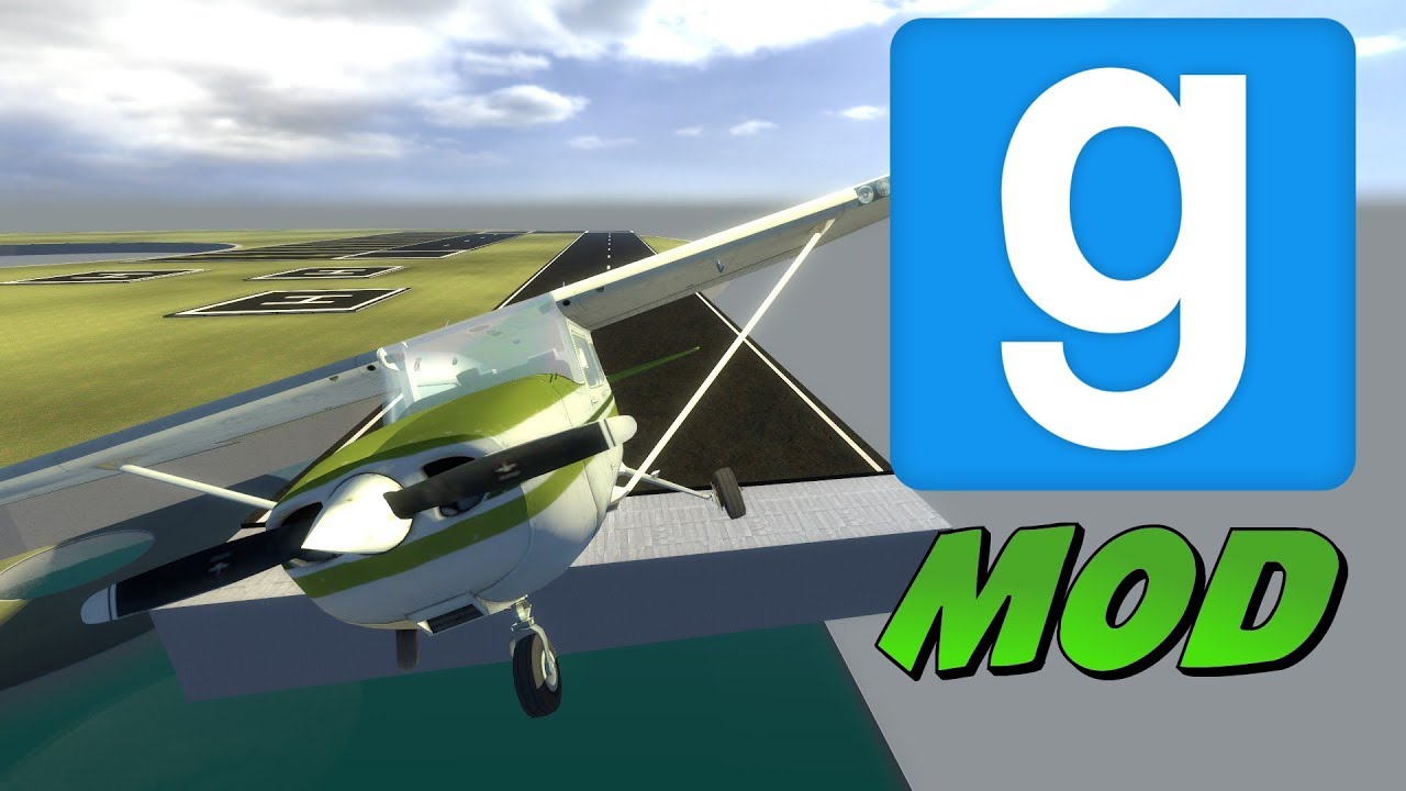 Garry s mod ][Самолеты и Верталёты - YouTube