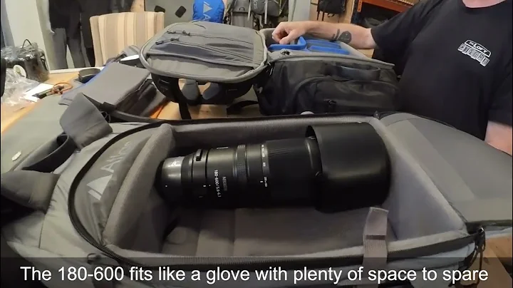 Quick Overview: Packing Nikon Z9 & 180-600mm Lens in Atlas Athlete Pack | Specs & Fit Tips