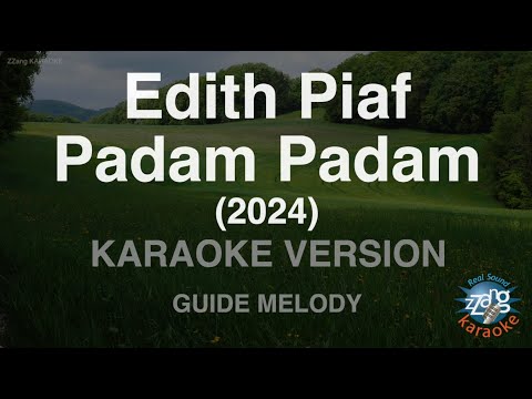 Edith Piaf-Padam Padam (2024) (Melody) (Karaoke Version)