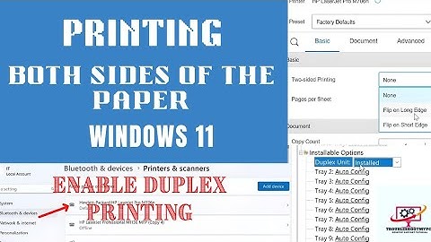 How to Set Up Duplex (Double-Sided) Printing to Print Both Sides Manually In Windows 11
