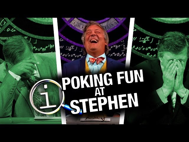 QI | Poking Fun At Stephen class=
