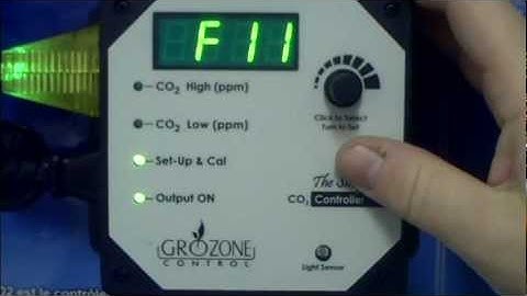 Grozone Control - Guide de Dépannage SCO2