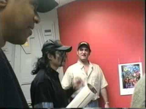Michael Jackson Visiting Stan Lee Studio and 7th Portal
