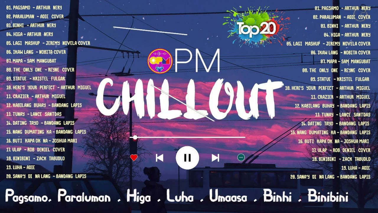 ⁣Pagsamo|OPM Chill Songs 2022🎵 songs to listen to on a late night drive - Adie, Arthur Nery, Nobita..