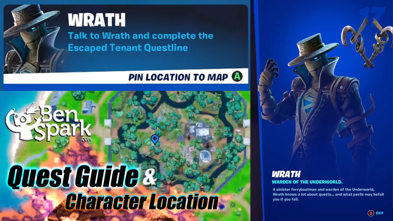 Fortnite How to Complete the 'Wrath' Escaped Tenant Quests