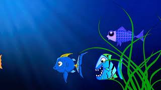 FISH 🐡 CARTOON ANIMATION [FREE STOCK] [NO COPYRIGHT]