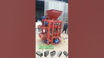 QT4 24 semi automatic cement concrete solid block making machine for sale in Ghana 5 inch, 6 inch