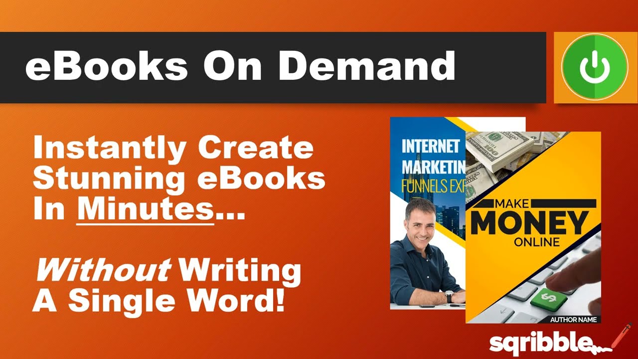 "SQRIBBLE" eBook Creator (REVIEW) ➕BONUS 