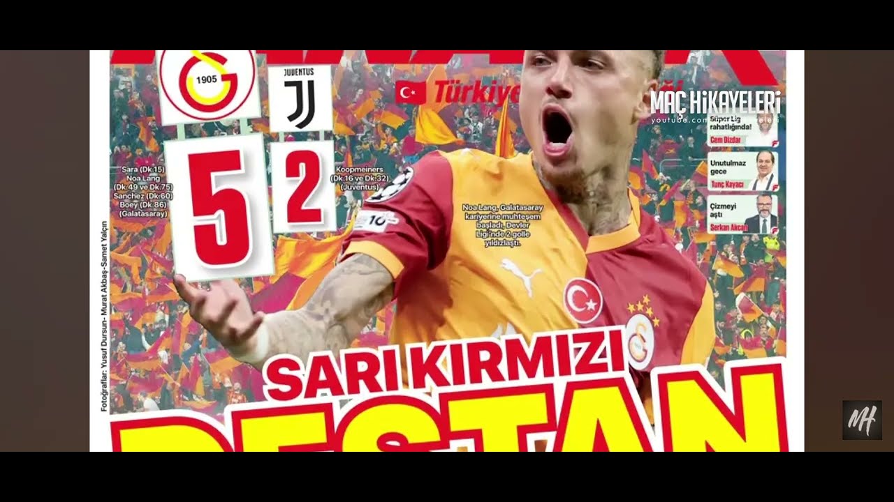 Galatasaray Juventus maçı özeti hemde hikayesi tarih bunu konuşacak 