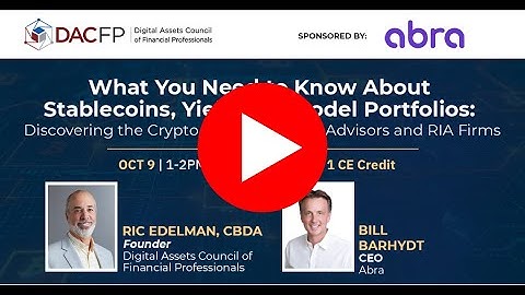 What You Need to Know About Stablecoins, Yield and Model Portfolios