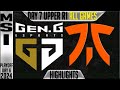 Gen vs fnc highlights all games  msi 2024 round 1 knockouts day 7  geng vs fnatic