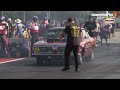 JASON LINE FIRES FIRST SHOT IN SOX & MARTIN HEMI CHALLENGE AT NHRA U.S. NATIONALS