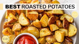 BEST ROASTED POTATOES | how to make oven roasted potatoes screenshot 4