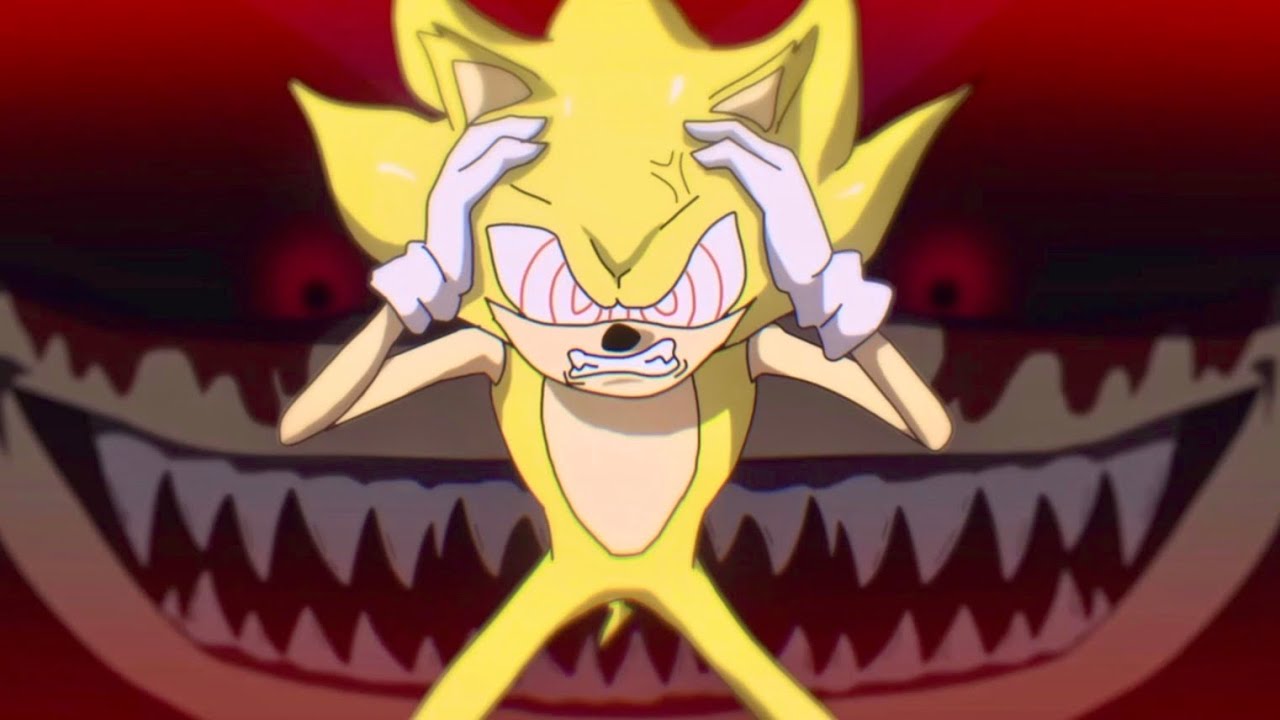 Dark Hyper Sonic and Dark Sonic.EXE V.S. Fleetway Super Sonic