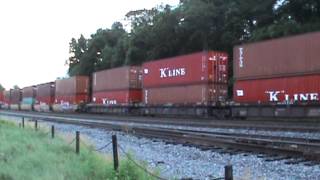 NS 9310 leads NS Train G2A at Parrott Ave. in Atlanta, GA