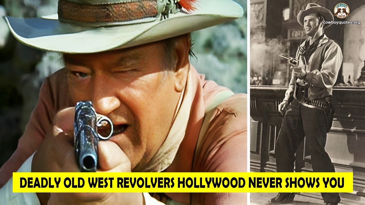 🔴 Deadly Old West Revolvers Hollywood Never Show You -