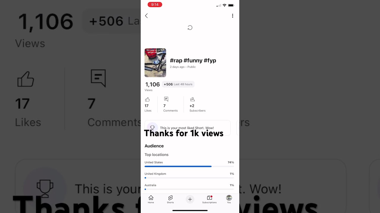 I Got 1k Views