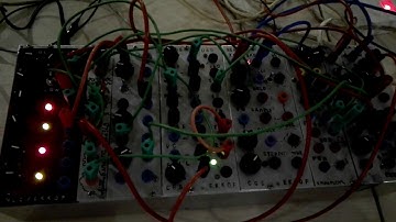 Modular overload on my DIY Serge synthesizer
