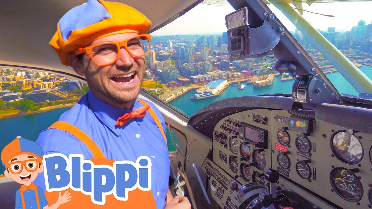 Take Flight with Blippi Airlines ✈️🧑‍✈️ | BEST OF BLIPPI TOYS | Educational Videos for Kids