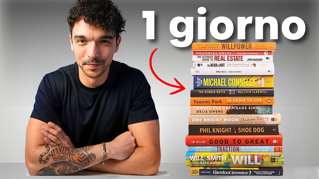 Come Leggere VELOCEMENTE (e ricordare tutto) - 📚