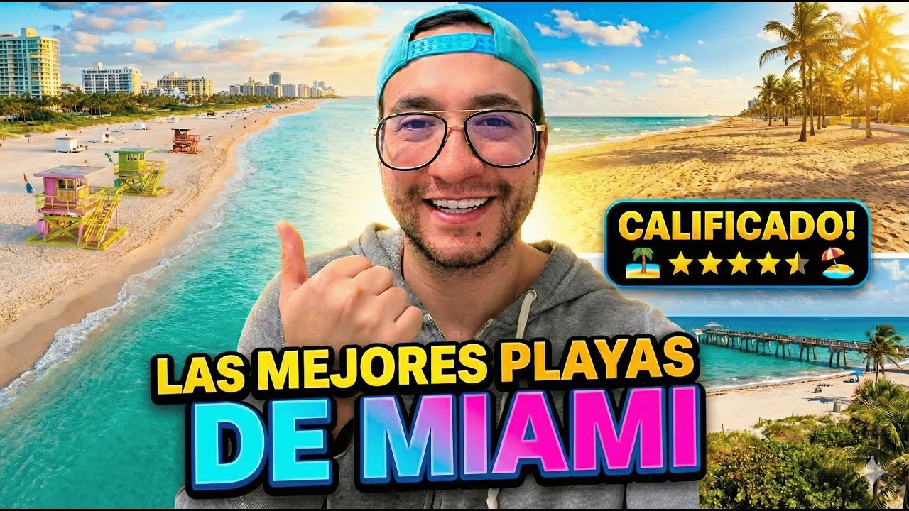 Fui a las playas más famosas de Miami… esta es la mejor