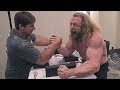 Arm Wrestling with Jujimufu Jeff Dabe  and Monster Todd