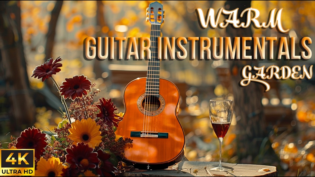 Warm Garden Guitar Instrumentals | Relaxing Morning Mood