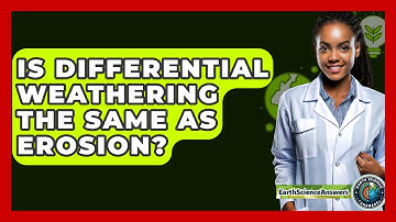 Is Differential Weathering The Same As Erosion? - Earth Science Answers
