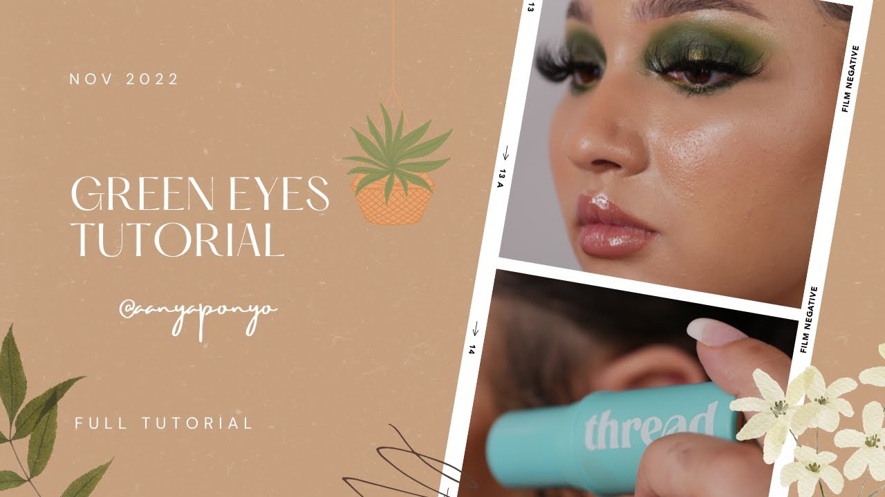 Green Eye Makeup Tutorial Thread Beauty YouTube