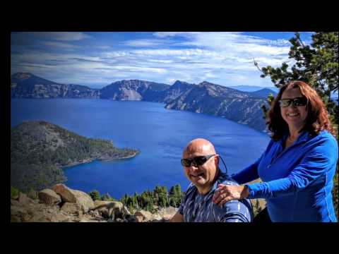 Video: Mand Falder 800 Meter Fra Crater Lake National Park Og Overlever