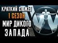 Мир Дикого Запада 1 сезон - краткий сюжет. Westworld. HBO