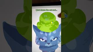 I just drawn and… Grinch! #art #game #games #multiplayer #artworkout #apps #ipad #pencil