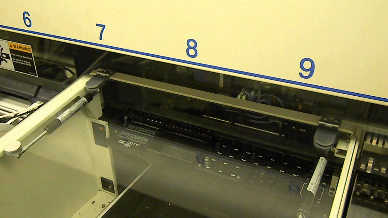 MyData MY15E Placement Machine - YouTube