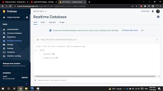 Getting started with Google firebase and esp32 to upload real time data from sensor #firebase #esp32