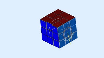 Solidworks Rubiks Cube Final Three Moves