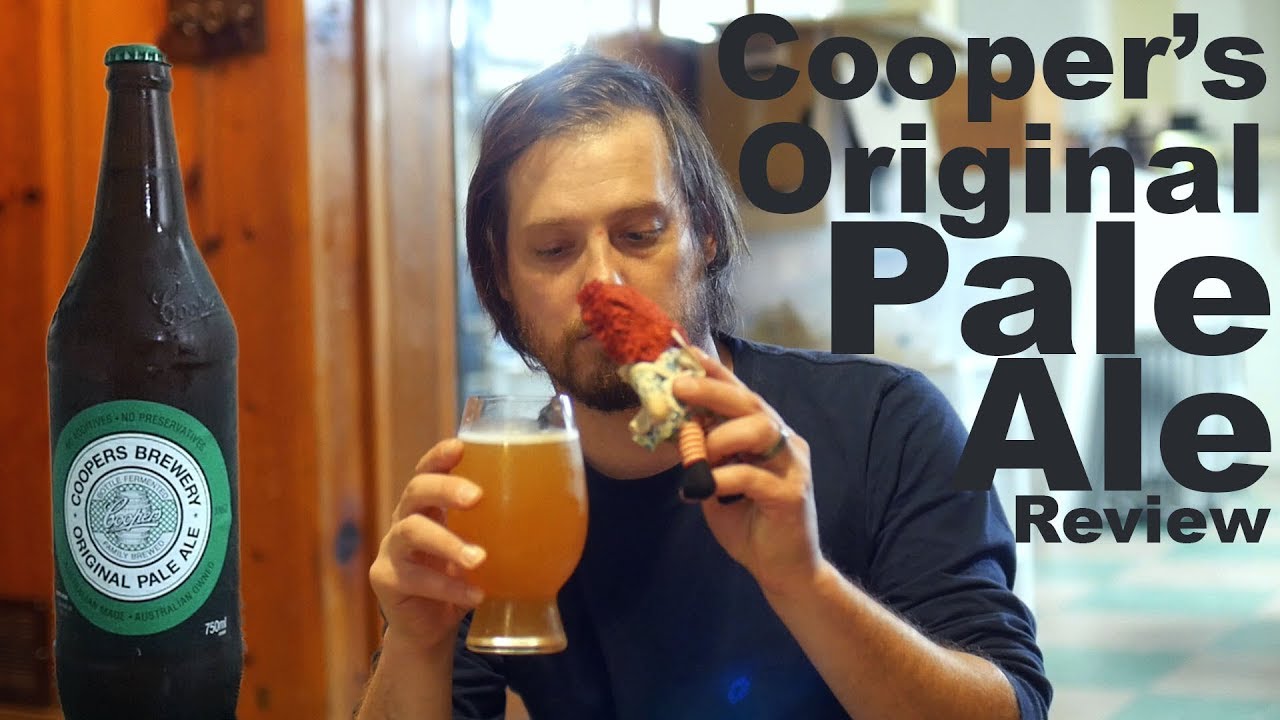 Cooper's Pale Ale Beer Review. An Austrailian Bottle Conditioned Brew