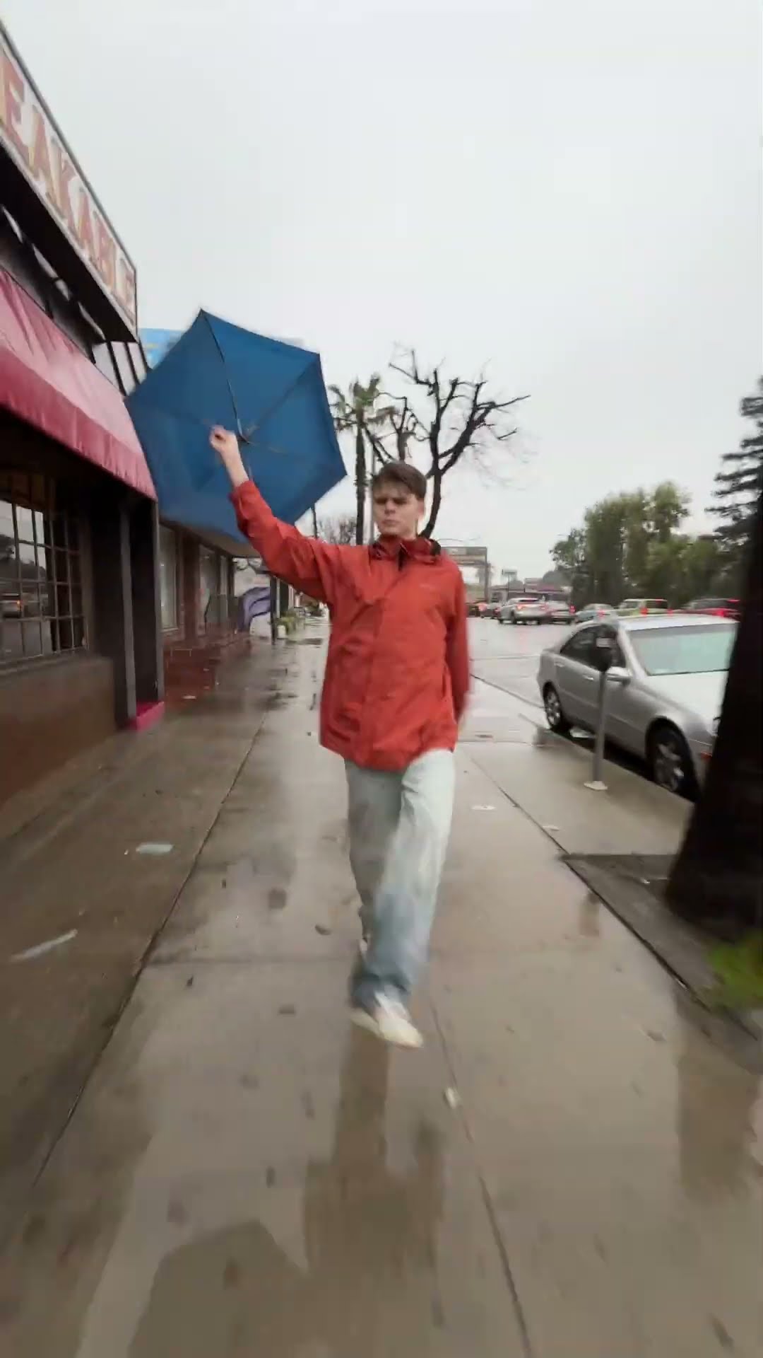 DODGING RAINDROPS! Merrick! #rain #dance #gottalent