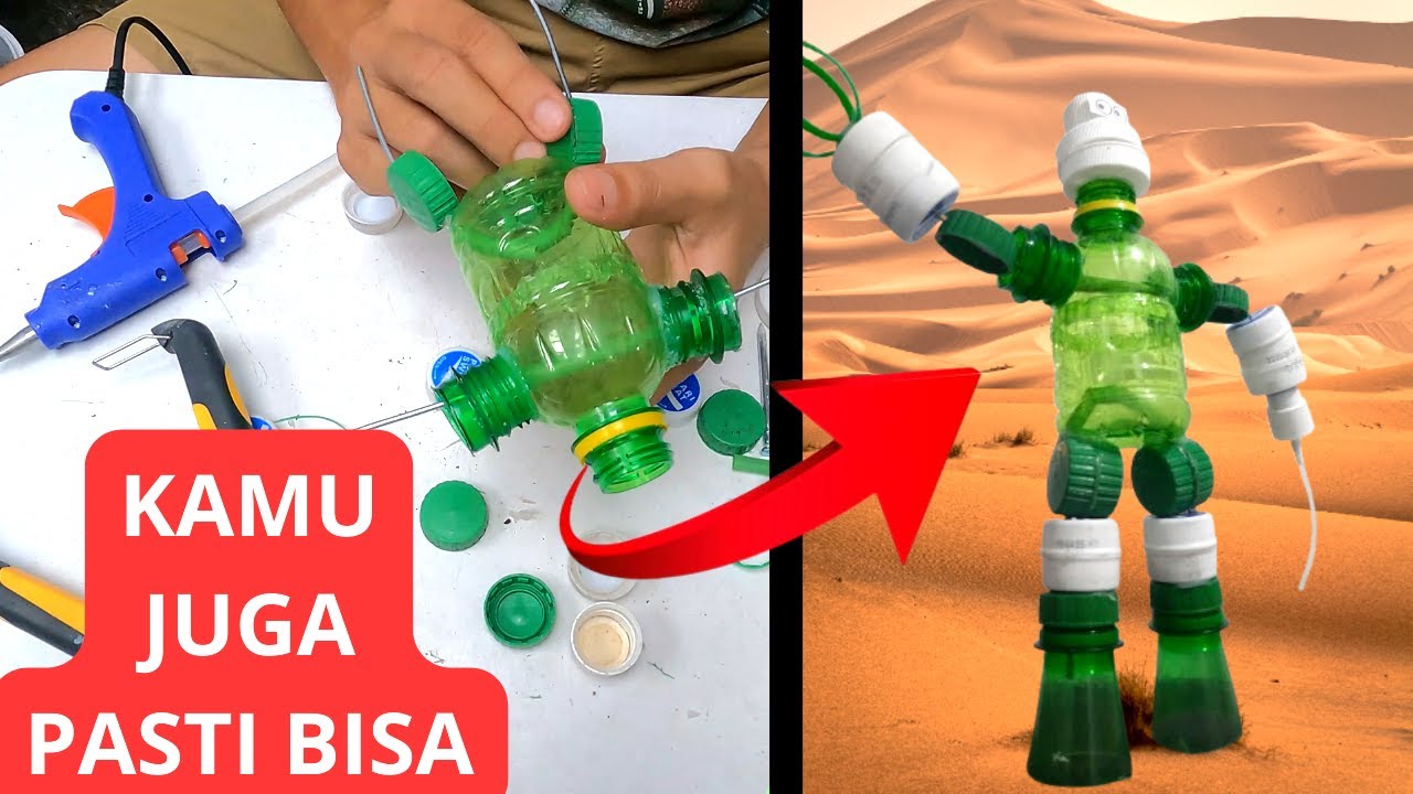DIY Bottle-Bot: Upcycle Plastic into a Cool Robot