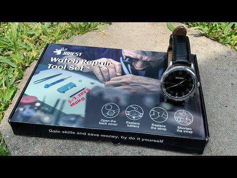 Jorest Watch Repair Tool Set/Bulova watch Replace Battery 